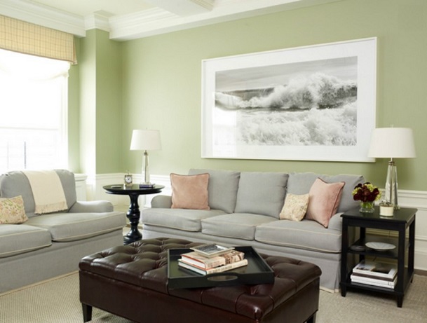 Decor Stories - Asian Paints Two Colour Combination For Living Room